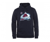 Colorado Avalanche Navy Blue Team Logo Pullover Hoodie