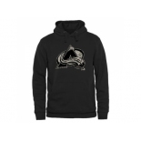 Men's Colorado Avalanche Black Rink Warrior Pullover Hoodie