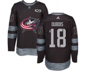 Blue Jackets #18 Pierre-Luc Dubois Black 1917-2017 100th Anniversary Stitched Hockey Jersey