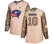 Blue Jackets #18 Pierre-Luc Dubois Camo 2017 Veterans Day Stitched Hockey Jersey