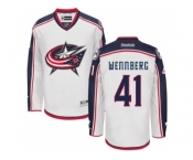 Men Columbus Blue Jackets #41 Alexander Wennberg White Away NHL Jersey