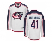 Men's Columbus Blue Jackets #41 Alexander Wennberg White Away NHL Jersey