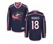 Men's Reebok Columbus Blue Jackets #18 Pierre-Luc Dubois Authentic Navy Blue Home NHL Jersey