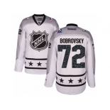 Men's Reebok Columbus Blue Jackets #72 Sergei Bobrovsky Authentic White Metropolitan Division 2017 All-Star NHL Jersey