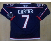 nhl jerseys columbus blue jackets #7 carter blue