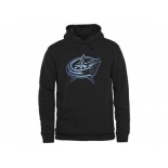 Columbus Blue Jackets Black Rinkside Pond Hockey Pullover Hoodie