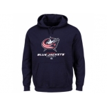 Columbus Blue Jackets Majestic Navy Blue Big & Tall Critical Victory Pullover Hoodie