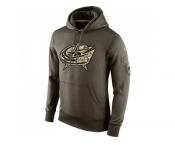 Men's Columbus Blue Jackets Nike Salute To Service NHL Hoodie