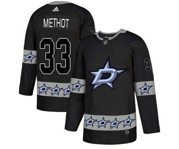 Dallas Stars #46 Gemel Smith Black Team Logos Fashion Jersey