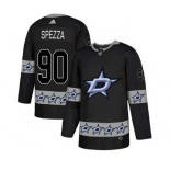 Dallas Stars #90 Jason Spezza Black Team Logos Fashion Jersey