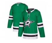 Men Adidas Dallas Stars Blank Green Home Authentic Stitched NHL Jersey