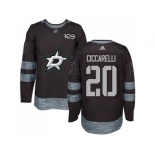 Men's Dallas Stars #20 Dino Ciccarelli Black 1917-2017 100th Anniversary Stitched NHL Jersey