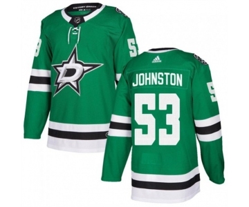 Men's Dallas Stars #53 Wyatt Johnston Black 2022-23 Reverse Retro Stitched Jersey