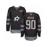 Men's Dallas Stars #90 Jason Spezza Black 1917-2017 100th Anniversary Stitched NHL Jersey