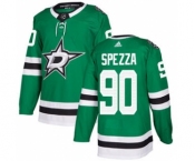 Men's Dallas Stars #90 Jason Spezza Green Home USA Flag Stitched Hockey Jersey