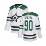 Men's Dallas Stars #90 Jason Spezza White Road Stitched Hockey Jersey