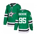 Men's Dallas Stars #95 Matt Duchene Green Stitched Jersey