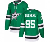 Men's Dallas Stars #95 Matt Duchene Green Stitched Jersey