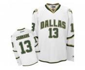 Men's Reebok Dallas Stars #13 Mattias Janmark Authentic White Third NHL Jersey