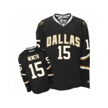 Men's Reebok Dallas Stars #15 Patrik Nemeth Authentic Black NHL Jersey