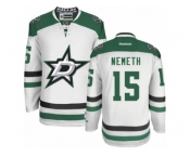 Men's Reebok Dallas Stars #15 Patrik Nemeth Authentic White Away NHL Jersey