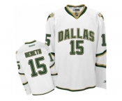 Men's Reebok Dallas Stars #15 Patrik Nemeth Authentic White Third NHL Jersey