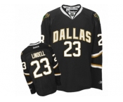 Men's Reebok Dallas Stars #23 Esa Lindell Authentic Black NHL Jersey