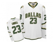 Men's Reebok Dallas Stars #23 Esa Lindell Authentic White Third NHL Jersey