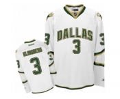 Men's Reebok Dallas Stars #3 John Klingberg Authentic White Third NHL Jersey