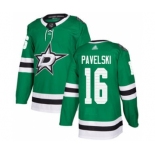 Men's Stars #16 Joe Pavelski Green Home Stitched Hockey Jersey