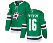 Men's Stars #16 Joe Pavelski Green Home Stitched Hockey Jersey