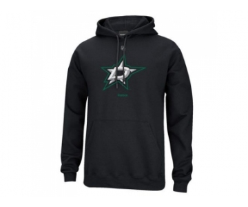 Reebok Dallas Stars Black Primary Logo Pullover Hoodie