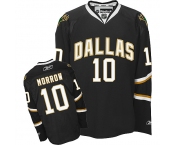 nhl dallas stars #10 morrow black