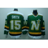 nhl dallas stars #15  smith green ccm