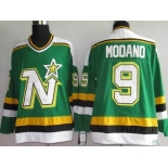 nhl dallas stars #9 modano green (ccm)