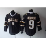 nhl minnesota north stars #9 modano black