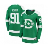 Women's Dallas Stars #91 Tyler Seguin Authentic Green 2020 Winter Classic Fanatics Branded Breakaway Hockey Jersey