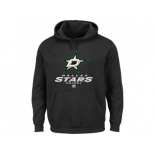 Dallas Stars Majestic Black Critical Victory VIII Pullover Hoodie