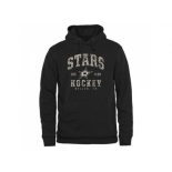 Men's Dallas Stars Black Camo Stack Pullover Hoodie