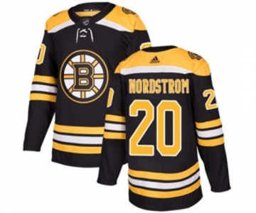 Adidas Boston Bruins #20 Joakim Nordstrom Premier Black Home NHL Jersey