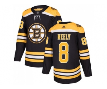 Men Adidas Boston Bruins #8 Cam Neely Black Home Authentic Stitched NHL Jersey