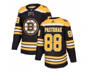 Men Adidas Boston Bruins #88 David Pastrnak Black Home Authentic Stitched NHL Jersey