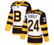 Men's Adidas Boston Bruins #24 Terry O'Reilly Authentic White 2019 Winter Classic NHL Jersey