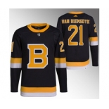 Men's Boston Bruins #21 James van Riemsdyk Black Home Breakaway Stitched Jersey