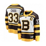 Men's Boston Bruins #33 Zdeno Chara White 2019 Winter Classic Fanatics Branded Breakaway NHL Jersey