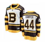 Men's Boston Bruins #44 Steven Kampfer White 2019 Winter Classic Fanatics Branded Breakaway NHL Jersey