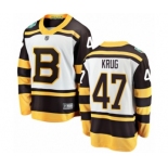 Men's Boston Bruins #47 Torey Krug White 2019 Winter Classic Fanatics Branded Breakaway NHL Jersey