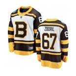 Men's Boston Bruins #67 Jakub Zboril White 2019 Winter Classic Fanatics Branded Breakaway NHL Jersey