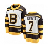 Men's Boston Bruins #7 Phil Esposito White 2019 Winter Classic Fanatics Branded Breakaway NHL Jersey