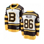 Men's Boston Bruins #86 Kevan Miller White 2019 Winter Classic Fanatics Branded Breakaway NHL Jersey